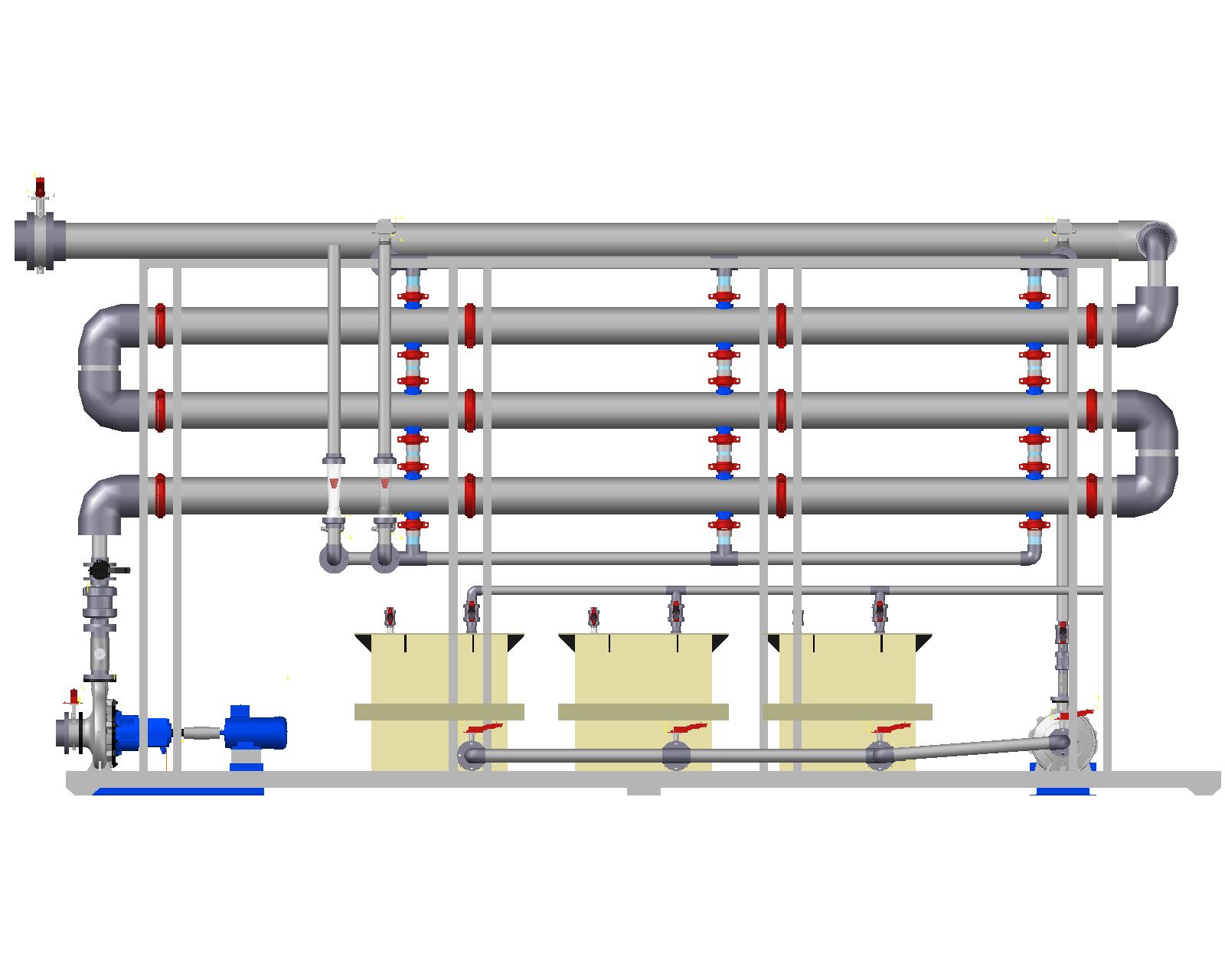 管式超滤 中水回用 零排放 污水处理
