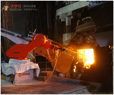 钢铁厂测温取样机器人