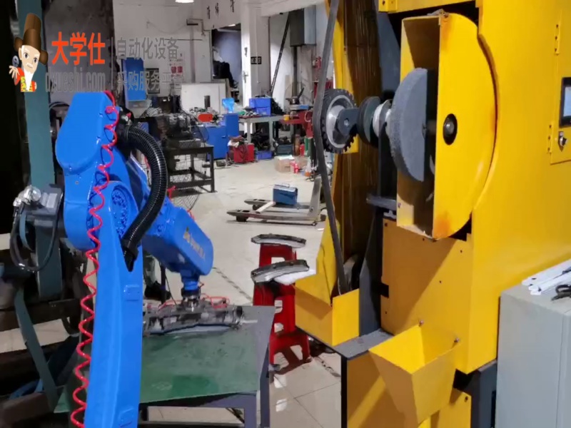 不锈钢异形件机器人柔性打磨设备