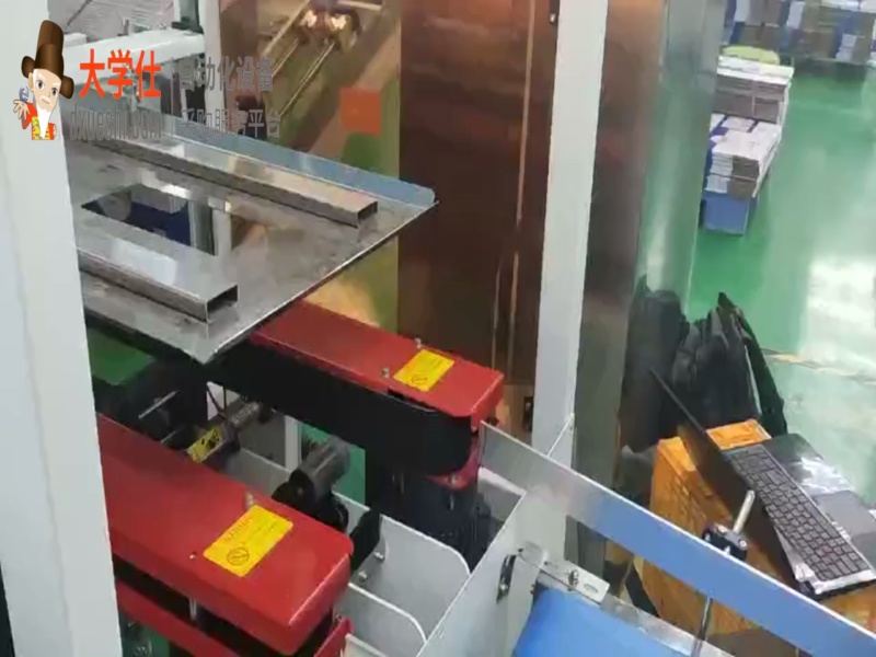 双工位面包自动机器人装箱生产线