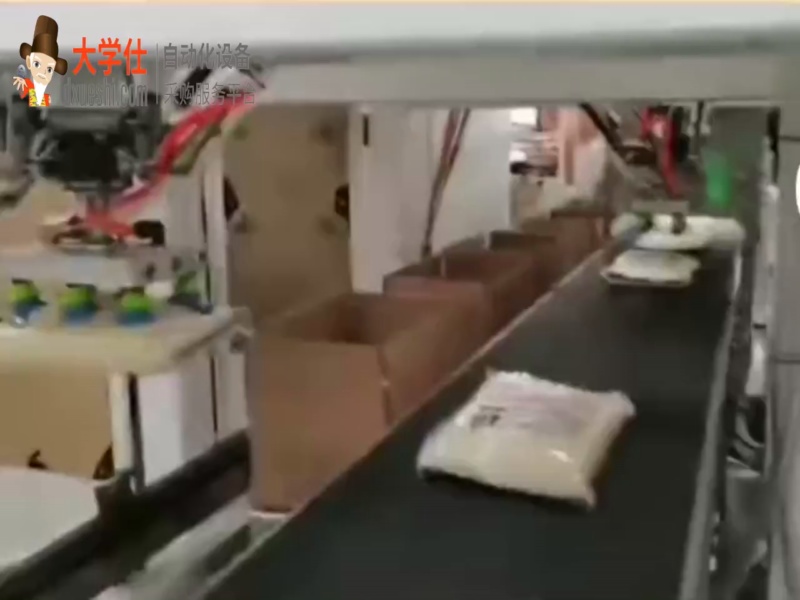 大米自动装箱生产线