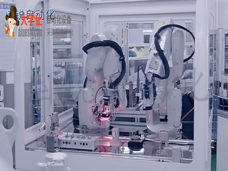 双机器人协作焊锡设备
