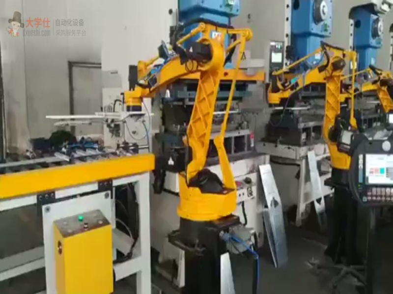 机器人冲压连线