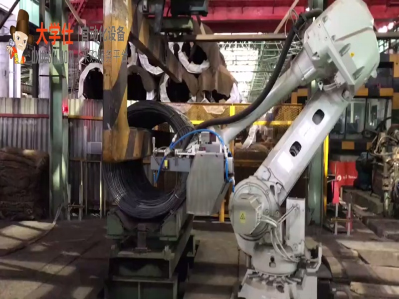 钢材金属成份工业机器人自动检测设备