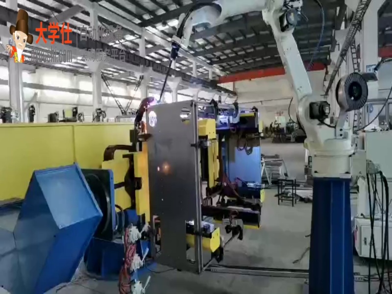 工业电器柜机器人焊接