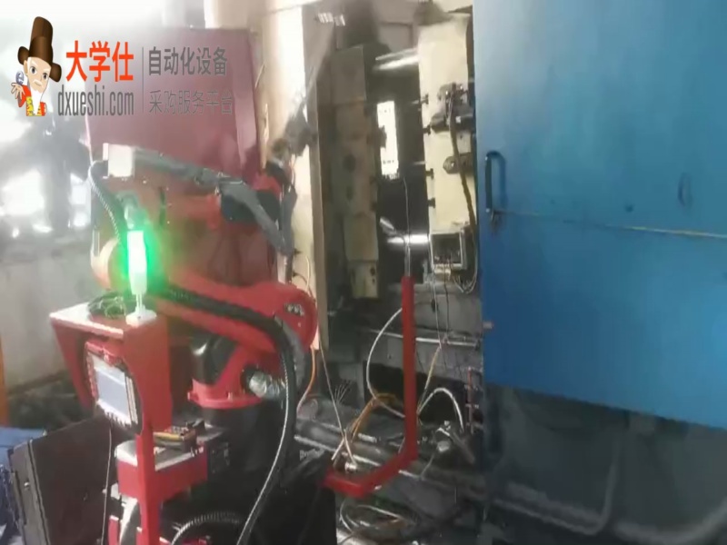 压铸件伯朗特工业机器人喷取一体设备