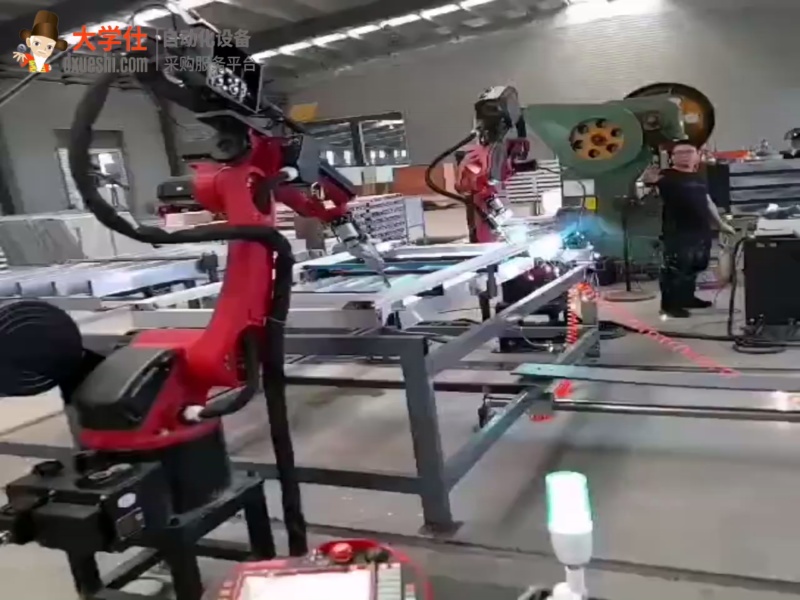机械结构件机器人自动化焊接