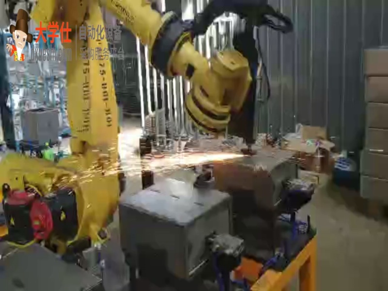 焊缝机器人打磨工作站