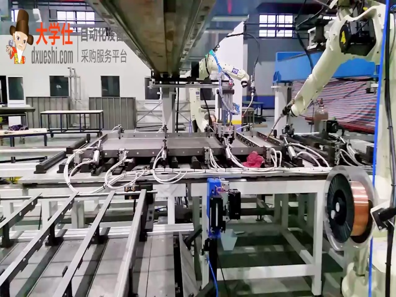 大型钢结构件机器人焊接