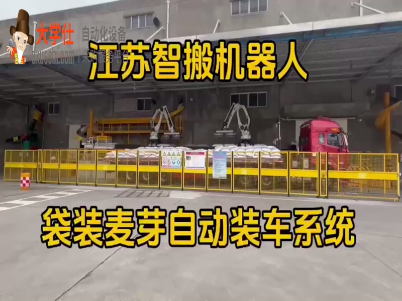 袋装麦芽自动装车系统